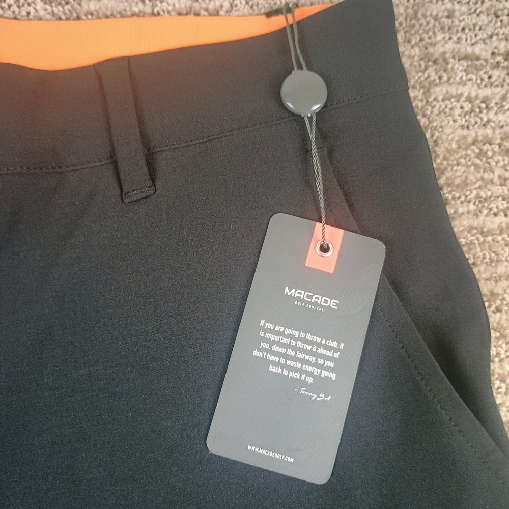 Macade Golf Slim-Fit Pants Women 38 L Black Performance Trousers Athleisure